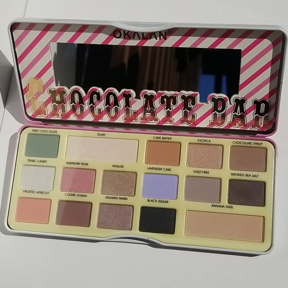 Chocolate bar okalan palette